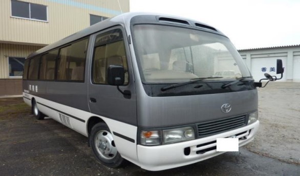 Toyota Coaster Saloon (From Lahore) w/o fuel